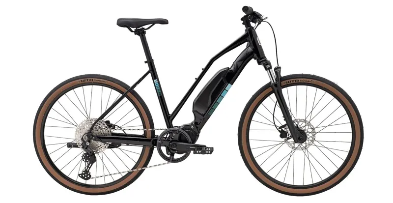 Marin Sausalito E2 ST 2024 Women's Electric Hybrid Bike - Black/Teal